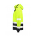 Midi Parka High Vis Bicolor флуоресцентный жёлтый