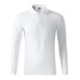 Pique Polo LS белый