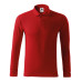 Pique Polo LS красный