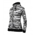Camo Zipper серый камуфляж