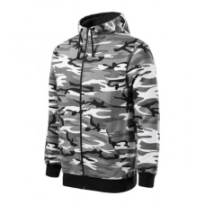 Camo Zipper серый камуфляж