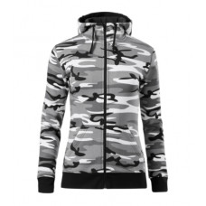 Camo Zipper серый камуфляж