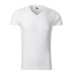 Slim Fit V-neck белый