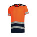T-Shirt High Vis Bicolor флуоресцентный оранжевый