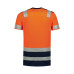 T-Shirt High Vis Bicolor флуоресцентный оранжевый