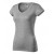 Fit V-neck тёмно-серый меланж Fit V-neck тёмно-серый меланж