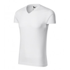 Slim Fit V-neck белый